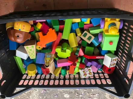 Photo of free Toy wooden bricks (BN44) #1