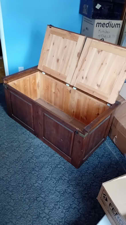 Photo of free Large diy storage blanket box (E9) #3