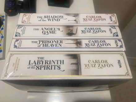 Photo of free Book box set by Carlos Ruiz Zafón (Dupont Circle) #1