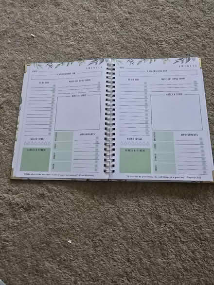 Photo of free Fill in to do planner (Block by Lombard pool) #2