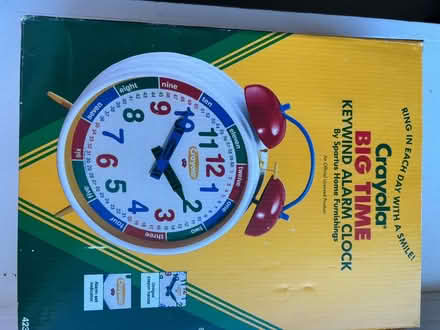Photo of free New Crayola Childs Alarm Clock (Bridgeport -Brooklawn section) #2