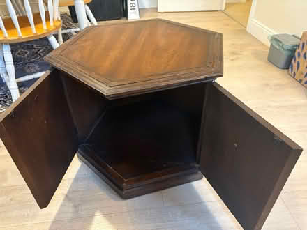 Photo of free Hexagon end table (East Redlands, RG1) #3