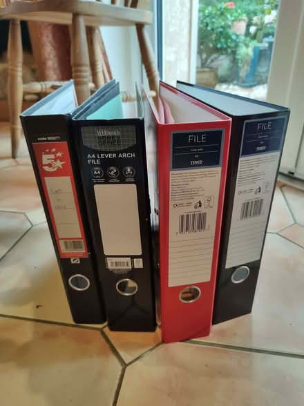 Photo of free 4 lever arch files (Oxford-Freegle CGA OX3) #2