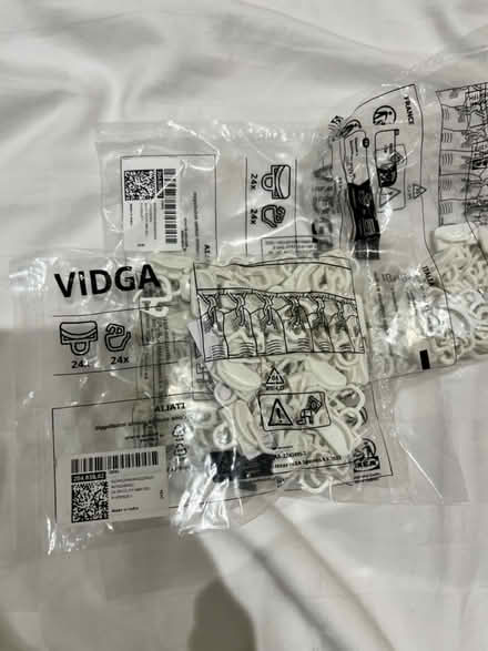 Photo of free Ikea Vidga curtain hooks (Heston) #1