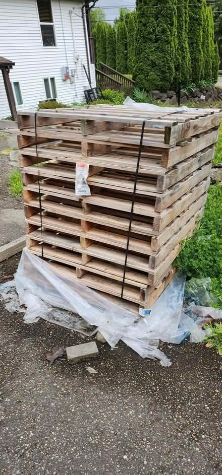 Photo of free Wood Pallets (unused) (East Renton Highlands) #1
