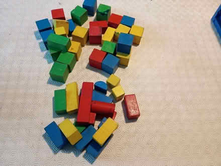 Photo of free Toy wooden building blocks (Chorlton M21) #1