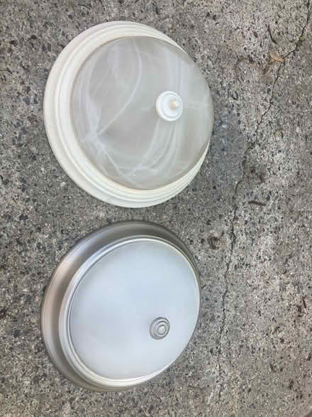 Photo of free Two flush mount ceiling lights (01801) #1