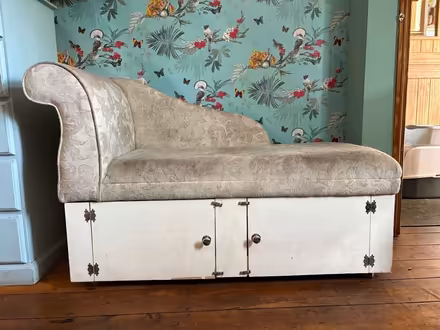 Photo of free Chaise Longue with cupboard base (Old Mills) #3