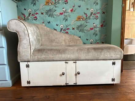 Photo of free Chaise Longue with cupboard base (Old Mills) #3