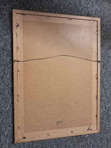 Photo of free Antique metal frame and/or picture (BS8) #2