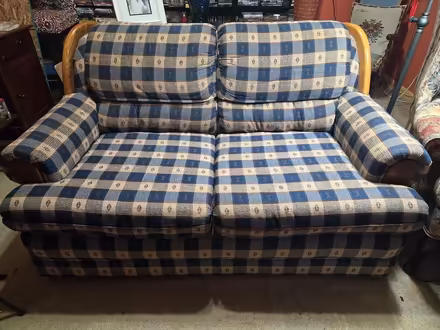 Photo of free Small couch (love seat) (N. Stafford) #1
