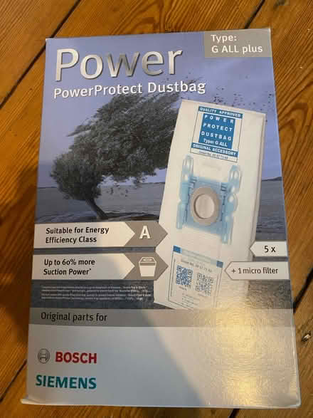 Photo of free 4 x new vacuum bags (SW2 - Brixton) #1