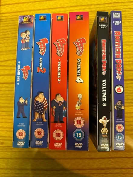 Photo of free American Dad DVD 1-6 (Hatch Warren RG22) #1
