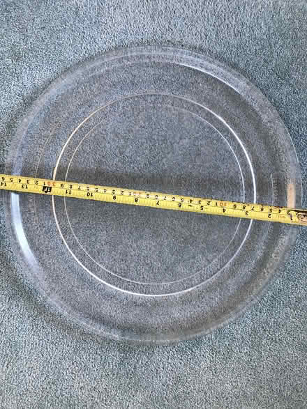 Photo of free microwave oven plate 14" (Sockbridge CA10) #1