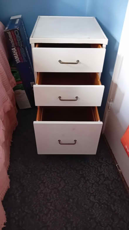 Photo of free Two white chest of drawers (E9) #1