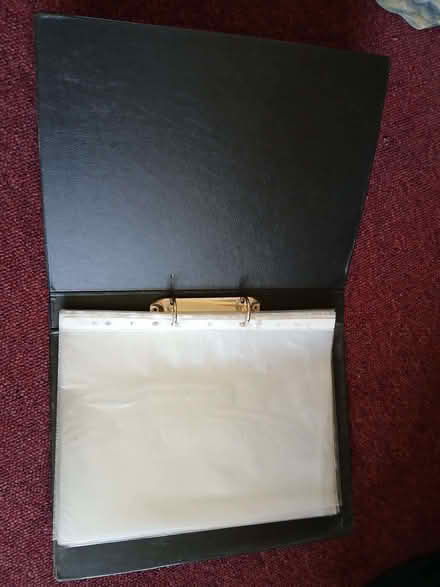 Photo of free Ring binder file with about 10 polypockets (Cherry Orchard SY2) #1
