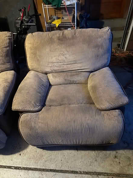 Photo of free Couch and recliner (Timber Trails, Oak Brook) #2