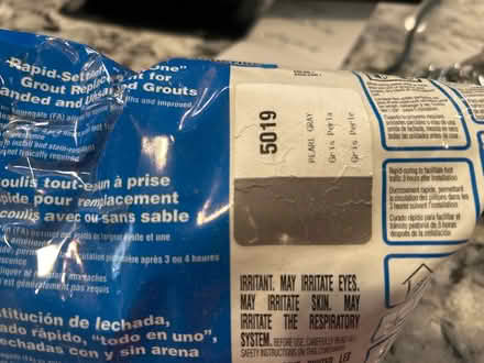 Photo of free Grout (Middletown) #1