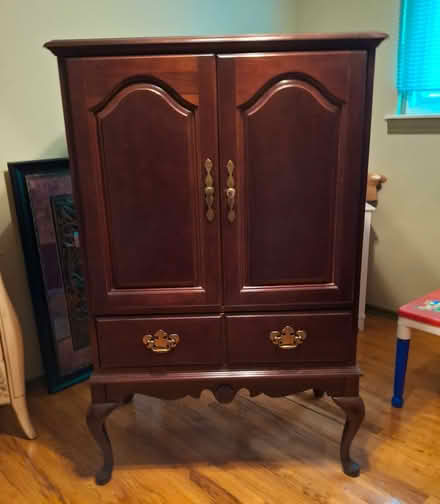 Photo of free 27" tv armoire (Livonia) #1