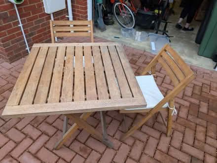 Photo of free Table & Chairs (Medbourne MK5) #1