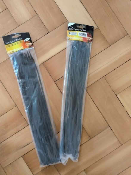 Photo of free Black cable ties (Five Ways B16) #1