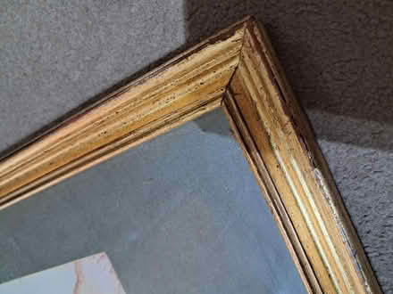 Photo of free Antique metal frame and/or picture (BS8) #3