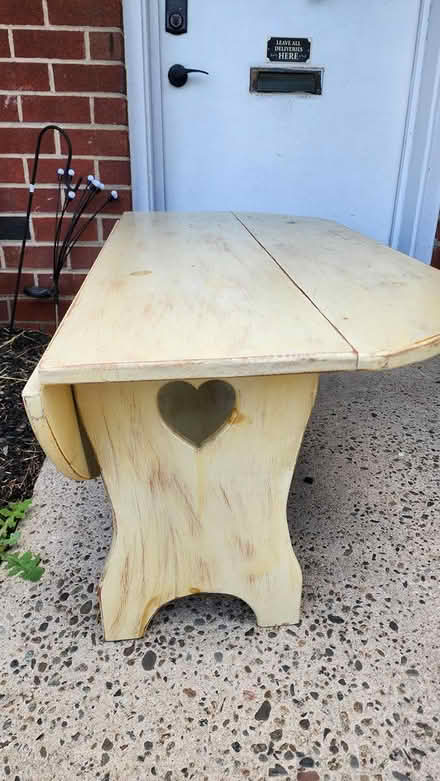 Photo of free Solid wood coffee table (North Bergen) #3