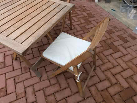 Photo of free Table & Chairs (Medbourne MK5) #2
