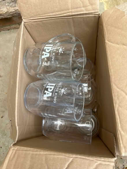 Photo of free 11 beer glass pint tankards (Tunbridge Wells) #1