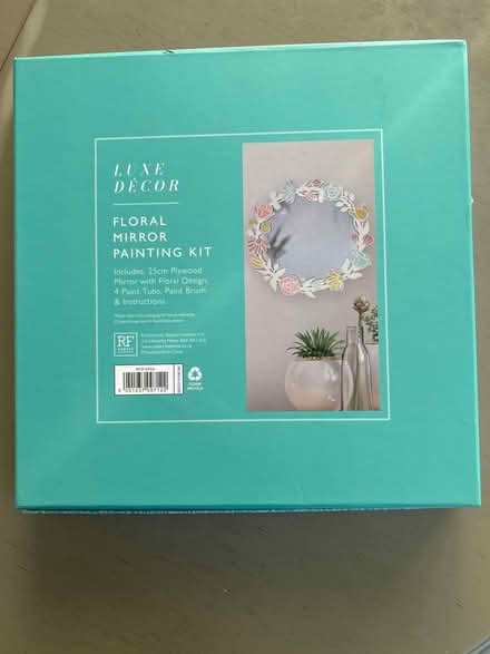 Photo of free Floral Mirror Painting Kit (Little Silver) #2