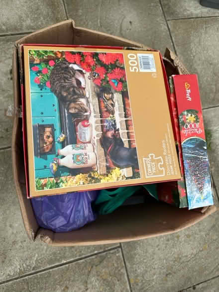 Photo of free Box of puzzles (Stechford B33) #1