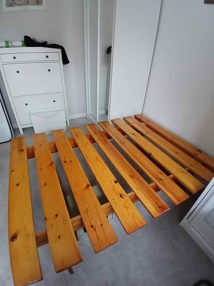 Photo of free Double Bed Solid Pine (NG83LH) #3