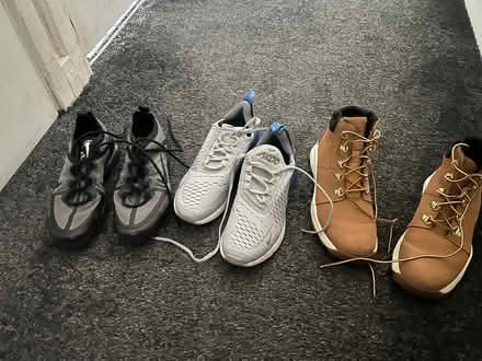 Photo of free Unisex trainers and timberland boots (Alexandra Park M16) #1