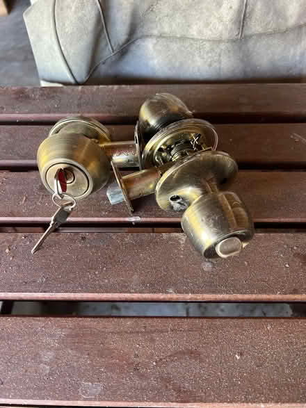 Photo of free Locking door knob and deadbolt (Berkeley) #1
