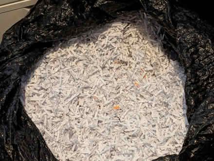 Photo of free Big bag of shredded paper (GU12) #1