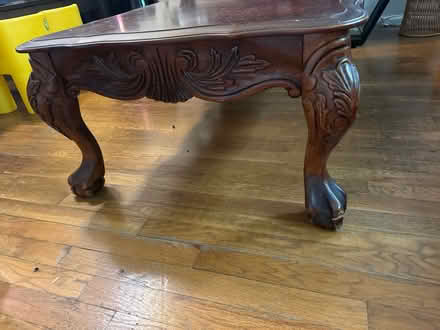Photo of free Mahogany center table (Bronx) #2