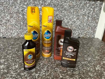 Photo of free Pledge wood furniture care items (Slack Lane DE22) #1