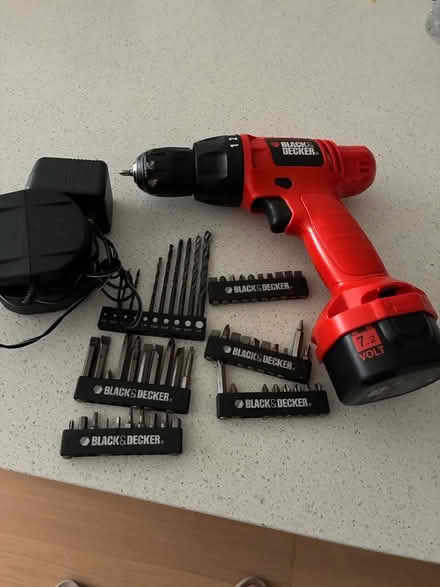 Photo of free Cordless drill and parts (Windsor Terrace) #1