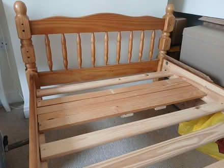 Photo of free Single Bed Frame (Woodseats S8) #1