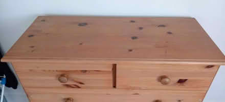 Photo of free Pine light weight chest of drawers (St Leonards TN38) #2