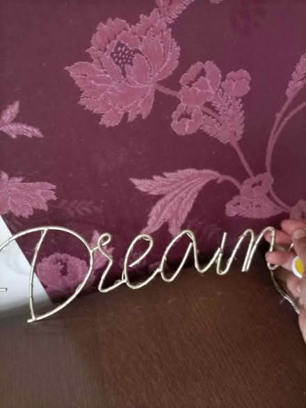 Photo of free Light up "Dream" sign (Rhayader LD6) #2