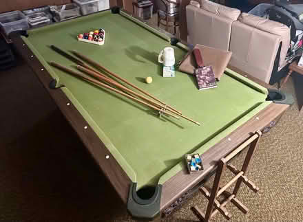Photo of free Pool table (Near Wake Forest University) #3