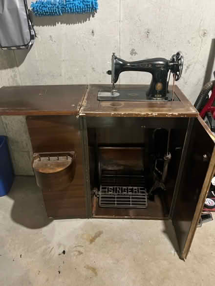 Photo of free Antique Treadle Sewing machine (Dutch Ridge/Littleton) #2