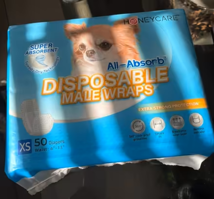 Photo of free Disposable belly bands (Bowie) #1