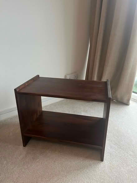 Photo of free Small wooden shelf (Moorfields) #1