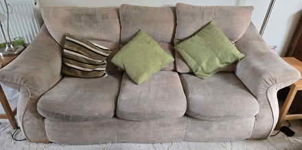 Photo of free Sofas, a two seater and a three seater (Moor Side M41) #2