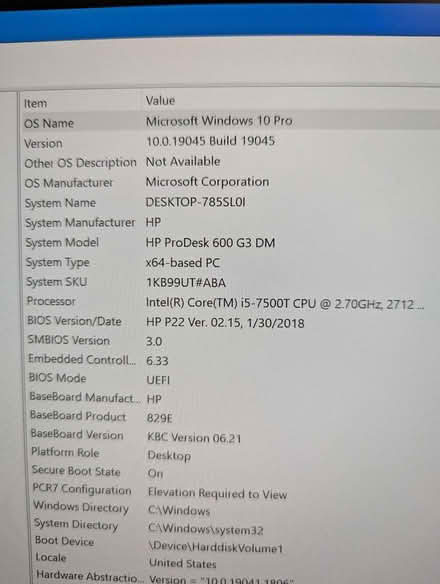 Photo of free a computer and monitor (Near Slack and Merivale) #2