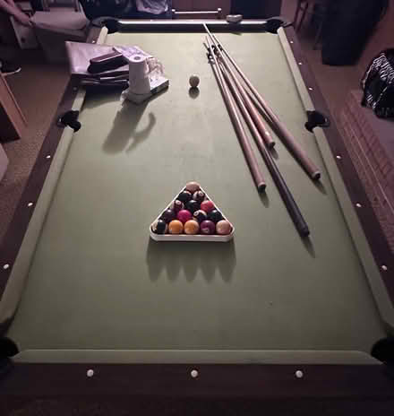Photo of free Pool table (Near Wake Forest University) #2