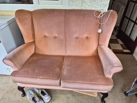 Photo of free Pink 2 seater couch and armchair (Newlands G43) #3