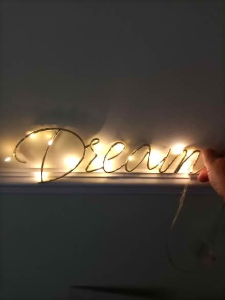 Photo of free Light up "Dream" sign (Rhayader LD6) #1